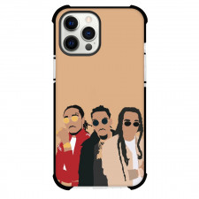 Migos Phone Case For iPhone Samsung Galaxy Pixel OnePlus Vivo Xiaomi Asus Sony Motorola Nokia - Migos Minimalist Art Portrait