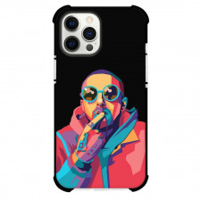 Mac Miller Phone Case For iPhone Samsung Galaxy Pixel OnePlus Vivo Xiaomi Asus Sony Motorola Nokia - Mac Miller Black Wpap Pop Art