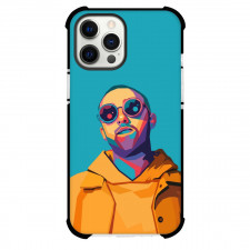 Mac Miller Phone Case For iPhone Samsung Galaxy Pixel OnePlus Vivo Xiaomi Asus Sony Motorola Nokia - Mac Miller Blue Wpap Pop Art