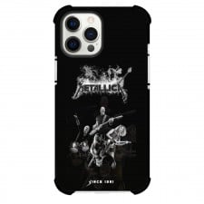 Metallica Phone Case For iPhone Samsung Galaxy Pixel OnePlus Vivo Xiaomi Asus Sony Motorola Nokia - Metallica Black And White Concert Poster