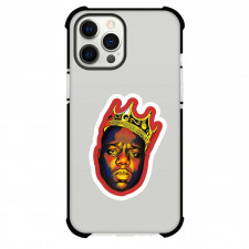 The Notorious B.I.G. Phone Case For iPhone Samsung Galaxy Pixel OnePlus Vivo Xiaomi Asus Sony Motorola Nokia - The Notorious B.I.G. Wearing Crown Sticker