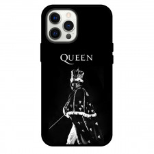Queen Phone Case For iPhone Samsung Galaxy Pixel OnePlus Vivo Xiaomi Asus Sony Motorola Nokia - Queen Freddie Mercury The King of Queen Black And White Art
