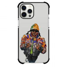 Takeoff Phone Case For iPhone Samsung Galaxy Pixel OnePlus Vivo Xiaomi Asus Sony Motorola Nokia - Takeoff Showing Peace Cartoon Artwork