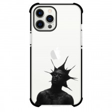 Lil Uzi Vert Phone Case For iPhone Samsung Galaxy Pixel OnePlus Vivo Xiaomi Asus Sony Motorola Nokia - Lil Uzi Vert Grayscale Signature Spike Hair