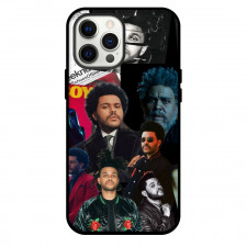 The Weeknd Phone Case For iPhone Samsung Galaxy Pixel OnePlus Vivo Xiaomi Asus Sony Motorola Nokia - The Weeknd Collage Black Background