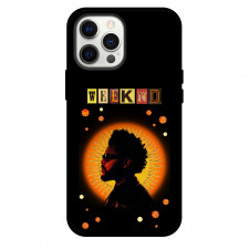 The Weeknd Phone Case For iPhone Samsung Galaxy Pixel OnePlus Vivo Xiaomi Asus Sony Motorola Nokia - The Weeknd Side Portrait On Sun Black Background
