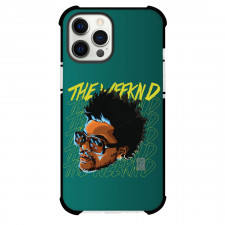 The Weeknd Phone Case For iPhone Samsung Galaxy Pixel OnePlus Vivo Xiaomi Asus Sony Motorola Nokia - The Weeknd The Highlight Album Green Side Portrait Pop Art