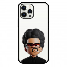 The Weeknd Phone Case For iPhone Samsung Galaxy Pixel OnePlus Vivo Xiaomi Asus Sony Motorola Nokia - The Weeknd Smoking 3D Digital Art