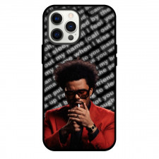 The Weeknd Phone Case For iPhone Samsung Galaxy Pixel OnePlus Vivo Xiaomi Asus Sony Motorola Nokia - The Weeknd Smoking Lyrics Background