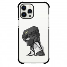Black Power Rangers Phone Case For iPhone Samsung Galaxy Pixel OnePlus Vivo Xiaomi Asus Sony Motorola Nokia - Black Power Ranger PopHead Minimalist Art
