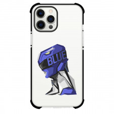 Blue Power Rangers Phone Case For iPhone Samsung Galaxy Pixel OnePlus Vivo Xiaomi Asus Sony Motorola Nokia - Blue Power Ranger PopHead Minimalist Art