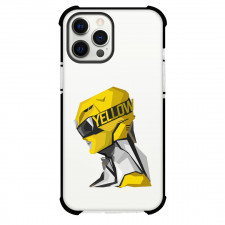 Yellow Power Rangers Phone Case For iPhone Samsung Galaxy Pixel OnePlus Vivo Xiaomi Asus Sony Motorola Nokia - Yellow Power Ranger PopHead Minimalist Art
