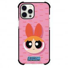 The Powerpuff Girls Blossom Phone Case For iPhone Samsung Galaxy Pixel OnePlus Vivo Xiaomi Asus Sony Motorola Nokia - Blossom On Pink Background