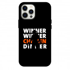 PUBG Phone Case For iPhone Samsung Galaxy Pixel OnePlus Vivo Xiaomi Asus Sony Motorola Nokia - PUBG Winner Chicken Dinner Word Art Black Background