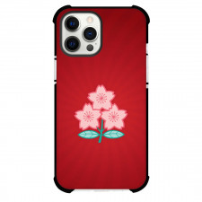 Rugby Japan National Rugby Union Phone Case For iPhone Samsung Galaxy Pixel OnePlus Vivo Xiaomi Asus Sony Motorola Nokia - Team Logo On Red Background