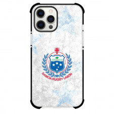 Rugby Samoa National Rugby Union Phone Case For iPhone Samsung Galaxy Pixel OnePlus Vivo Xiaomi Asus Sony Motorola Nokia - Team Logo On White Background