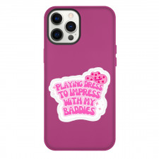 Roblox Dress To Impress Phone Case For iPhone Samsung Galaxy Pixel OnePlus Vivo Xiaomi Asus Sony Motorola Nokia - Baddies Quote Game Sticker