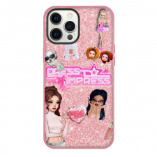 Roblox Dress To Impress Phone Case For iPhone Samsung Galaxy Pixel OnePlus Vivo Xiaomi Asus Sony Motorola Nokia - Glitter Game Collage Poster