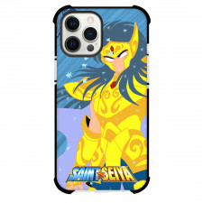 Saint Seiya Aquarius Camus Phone Case For iPhone Samsung Galaxy Pixel OnePlus Vivo Xiaomi Asus Sony Motorola Nokia - Aquarius Camus Standing Minimalist