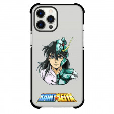 Saint Seiya Dragon Shiryu Phone Case For iPhone Samsung Galaxy Pixel OnePlus Vivo Xiaomi Asus Sony Motorola Nokia - Comic Series Dragon Shiryu Portrait Sticker