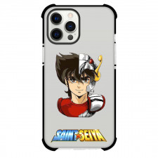 Saint Seiya Pegasus Seiya Phone Case For iPhone Samsung Galaxy Pixel OnePlus Vivo Xiaomi Asus Sony Motorola Nokia - Comic Series Pegasus Seiya Portrait Sticker