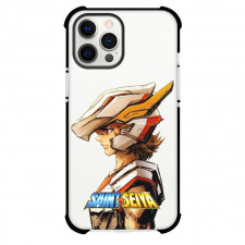 Saint Seiya Pegasus Seiya Phone Case For iPhone Samsung Galaxy Pixel OnePlus Vivo Xiaomi Asus Sony Motorola Nokia - Pegasus Seiya Side Portrait On White Background