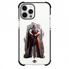 Street Fighter JP Phone Case For iPhone Samsung Galaxy Pixel OnePlus Vivo Xiaomi Asus Sony Motorola Nokia - JP Standing On Gray Brush Paint
