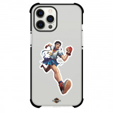 Street Fighter Sakura Kasugano Phone Case For iPhone Samsung Galaxy Pixel OnePlus Vivo Xiaomi Asus Sony Motorola Nokia - Sakura Kasugano Running Sticker Art