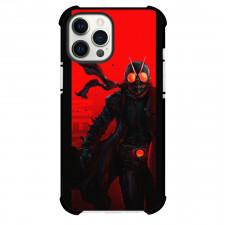 Shin Kamen Rider Phone Case For iPhone Samsung Galaxy Pixel OnePlus Vivo Xiaomi Asus Sony Motorola Nokia - Comics Series Shin Kamen Rider Portrait On Red Backiground