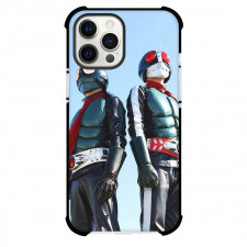 Shin Kamen Rider Phone Case For iPhone Samsung Galaxy Pixel OnePlus Vivo Xiaomi Asus Sony Motorola Nokia - Two Shin Kamen Rider Standing Portrait