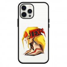 Street Fighter Alex Phone Case For iPhone Samsung Galaxy Pixel OnePlus Vivo Xiaomi Asus Sony Motorola Nokia - Alex PopHead Minimalist Art