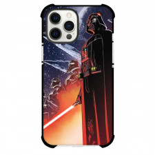 Star Wars Darth Vader Death Troopers Phone Case For iPhone Samsung Galaxy Pixel OnePlus Vivo Xiaomi Asus Sony Motorola Nokia - Darth Vader With Lightsaber Death Troopers Comics Style
