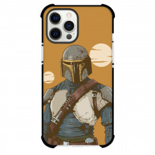 Star Wars Mandalorian Phone Case For iPhone Samsung Galaxy Pixel OnePlus Vivo Xiaomi Asus Sony Motorola Nokia - Mandalorian Potrait Comic Art