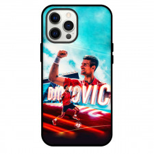 Novak Djokovic Phone Case For iPhone Samsung Galaxy Pixel OnePlus Vivo Xiaomi Asus Sony Motorola Nokia - Novak Djokovic Celebrates Win No. 90 In Paris