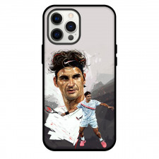 Roger Federer Phone Case For iPhone Samsung Galaxy Pixel OnePlus Vivo Xiaomi Asus Sony Motorola Nokia - Roger Federer Oil Painting