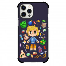 The Legend of Zelda Link Phone Case For iPhone Samsung Galaxy Pixel OnePlus Vivo Xiaomi Asus Sony Motorola Nokia - Link With His Equipment Pattern Art