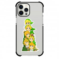 The Legend of Zelda Link Phone Case For iPhone Samsung Galaxy Pixel OnePlus Vivo Xiaomi Asus Sony Motorola Nokia - Link's Emotion Sticker Art