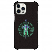 The Legend of Zelda Phone Case For iPhone Samsung Galaxy Pixel OnePlus Vivo Xiaomi Asus Sony Motorola Nokia - Tears Of The Kingdom’s Corrupted Master Sword On Black Background