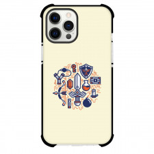 The Legend of Zelda Phone Case For iPhone Samsung Galaxy Pixel OnePlus Vivo Xiaomi Asus Sony Motorola Nokia - The Legend of Zelda Weapons Art On Beige Background