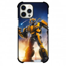 Transformers Bumblebee Phone Case For iPhone Samsung Galaxy Pixel OnePlus Vivo Xiaomi Asus Sony Motorola Nokia - Bumblebee Standing Golden Gate Bridge