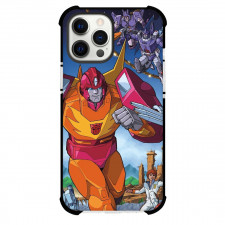 Transformers Red Hot Phone Case For iPhone Samsung Galaxy Pixel OnePlus Vivo Xiaomi Asus Sony Motorola Nokia - Red Hot Running Cartoon Art