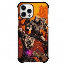 Transformers Megatron Phone Case For iPhone Samsung Galaxy Pixel OnePlus Vivo Xiaomi Asus Sony Motorola Nokia - Megatron With Telescopic Laser Cannon In Ruins