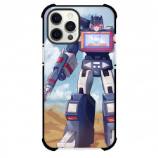Transformers Soundwave Phone Case For iPhone Samsung Galaxy Pixel OnePlus Vivo Xiaomi Asus Sony Motorola Nokia - Soundwave Standing With Gun