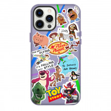 Toy Story Phone Case For iPhone Samsung Galaxy Pixel OnePlus Vivo Xiaomi Asus Sony Motorola Nokia - Toy Story Characters Lotso Zurg Mania Sticker Collage