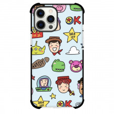 Toy Story Phone Case For iPhone Samsung Galaxy Pixel OnePlus Vivo Xiaomi Asus Sony Motorola Nokia - Toy Story Characters Woody Rex Mania Sticker Collage Hand Drawn