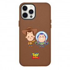 Toy Story Woody And Buzz Lightyear Phone Case For iPhone Samsung Galaxy Pixel OnePlus Vivo Xiaomi Asus Sony Motorola Nokia - Woody And Buzz Waving Chibi Art