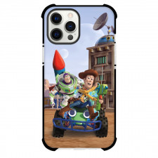 Toy Story Woody Buzz Lightyear RC Car Phone Case For iPhone Samsung Galaxy Pixel OnePlus Vivo Xiaomi Asus Sony Motorola Nokia - Woody And Buzz And RC Car Driving