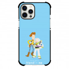 Toy Story Woody And Buzz Lightyear Phone Case For iPhone Samsung Galaxy Pixel OnePlus Vivo Xiaomi Asus Sony Motorola Nokia - Woody And Buzz You Have Got A Friend In Me Minimalist