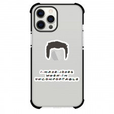 Friends TV Show Chandler Bing Phone Case For iPhone Samsung Galaxy Pixel OnePlus Vivo Xiaomi Asus Sony Motorola Nokia - Chandler Bing I Make Jokes When I Am Uncomfortable