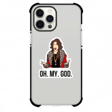Friends TV Show Janice Hosenstein Phone Case For iPhone Samsung Galaxy Pixel OnePlus Vivo Xiaomi Asus Sony Motorola Nokia - Janice Hosenstein Oh My God Minimalist Sticker Art